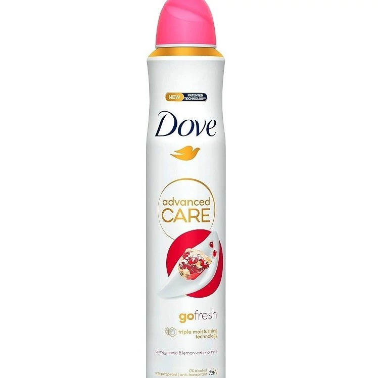 اسپری داو انار و لیمو وِربِنا Dove Advanced Care Go Fresh