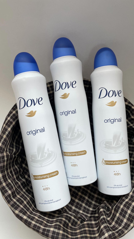 اسپری داو Dove رایحه شیر original انگلیسی UK